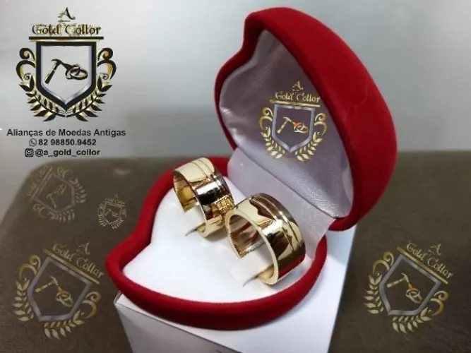 Aliança de moedas antigas