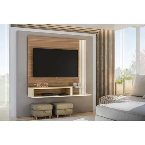 Bancada Suspensa Londres Carvalho Nobre.Off White-Frete Grátis- 10x S/ Juros - Receba Hoje