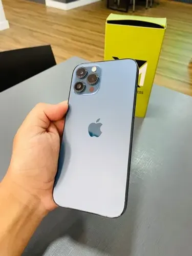 iPhone 12 Pro maxx 128g azul com garantia / estamos abertos 