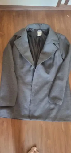 Casaco Feminino Cinza em lã
