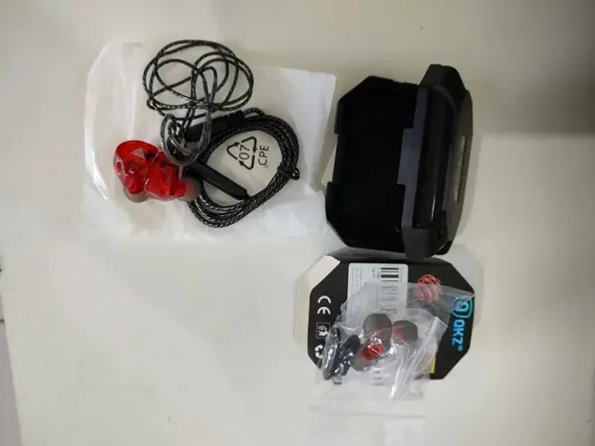 Fone de ouvido QKZ AK6 "vermelho"