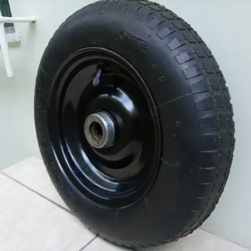 Roda Carrinho de Mão com Rolamento Fechada Nova