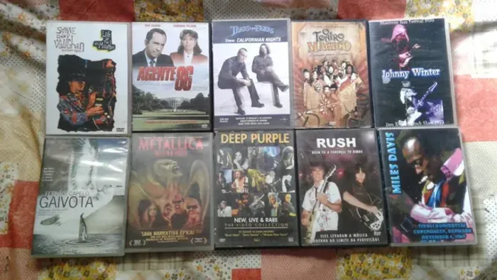 DVD's novos e usados
