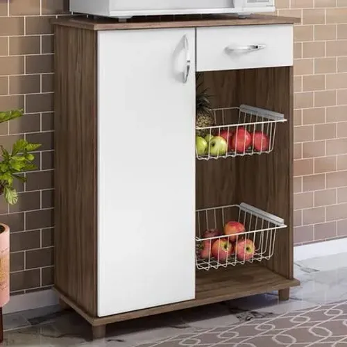 Fruteira para micro-ondas com 2 cestos