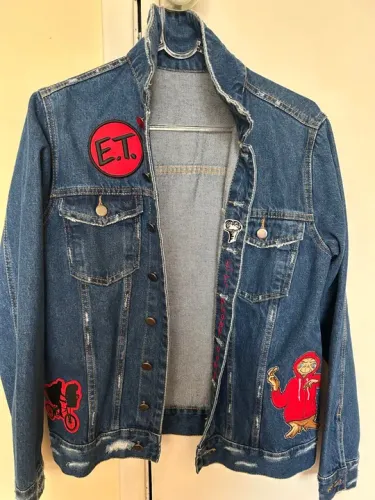 Jaqueta Jeans E.T. O Extraterrestre P Nova