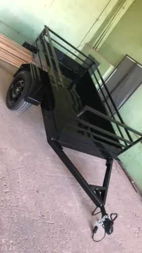 carreta fazendinha em aço 1,20 x 2,00