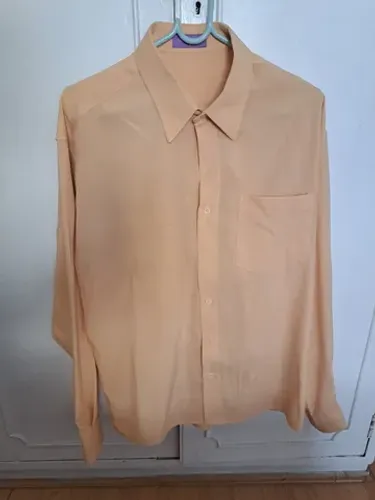 Camisa social  masculina, manga comprida , tam G