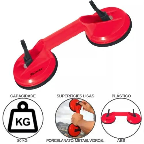 VENTOSA PLASTICA, DUPLA, 1 PC//MTX