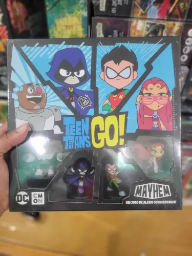 Teen Titans Go! Mayhem - Jogo de Tabuleiro