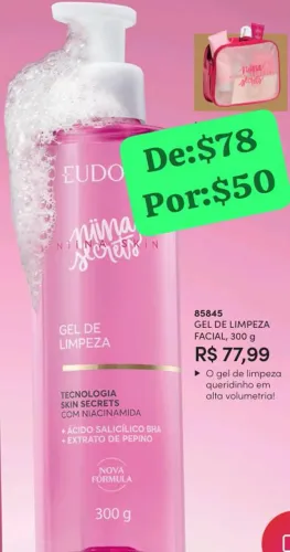Gel de limpeza Facial 300g