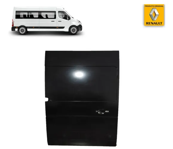 Porta lateral correr Direita Renault Master 2013 a 2019 Genuina