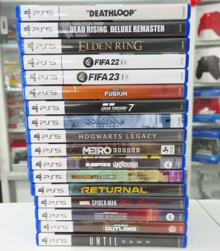 Seleção de seminovos ps5 jogos