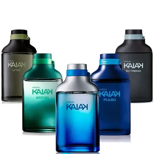 Perfume Masculino Natura Kaiak Pulso Aventura Urbe Tradicional Aero ou Extremo 100ml para 