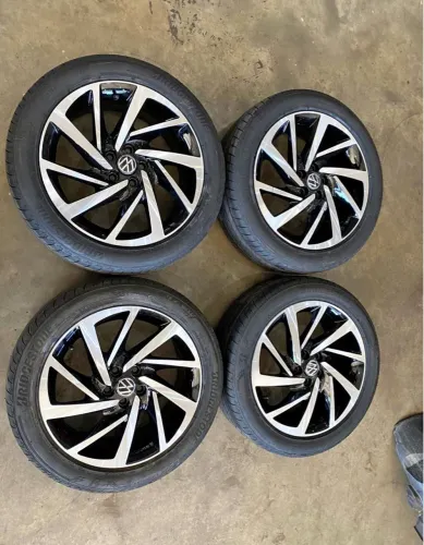Rodas Aro 17 Virtus Polo Original VW