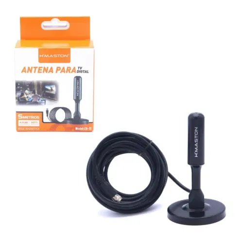 ANTENA INTERNA TV DIGITAL 4 DBI 3 METROS HMASTON CB-11