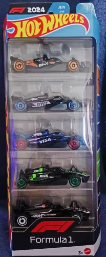Hot Wheels F1 five pack