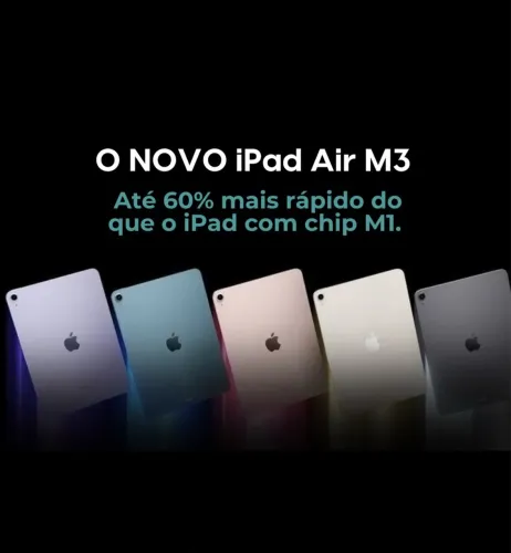 IPad Air M3 128GB LACRADOS BRINDE 1 ANO DE GARANTIA!!!