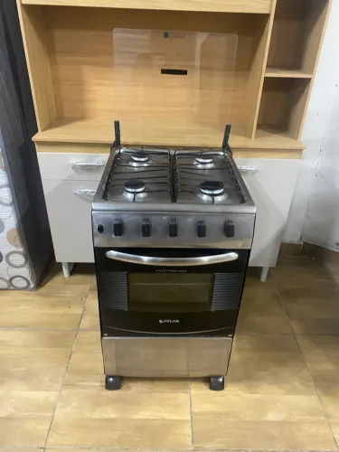 Fogão atlas 4 bocas inox funcionando perfeitamente