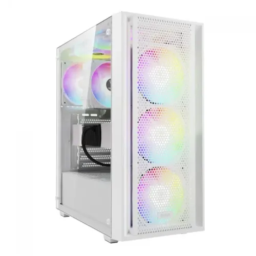 Gabinete Gamer Gamdias Aura GC2 Elite Vidro Temperado ATX Mid Tower RGB - WZetta