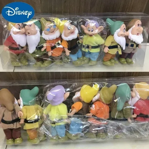 Bonecos do filme Branca de Neve e os 7 Anões TAG desenho Lilo stich rei leão Moana