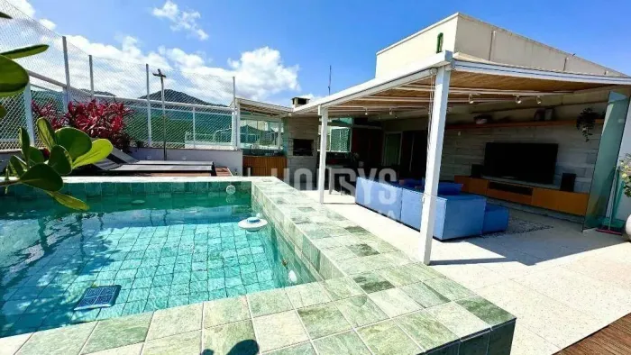 Cobertura com 4 quartos à venda, 221 m² por R$ 2.980.000 - Barra da Tijuca - Rio de Janeir