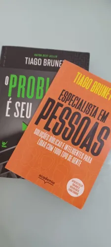 Especialista em Pessoas e O problema é seu- Tiago Brunet