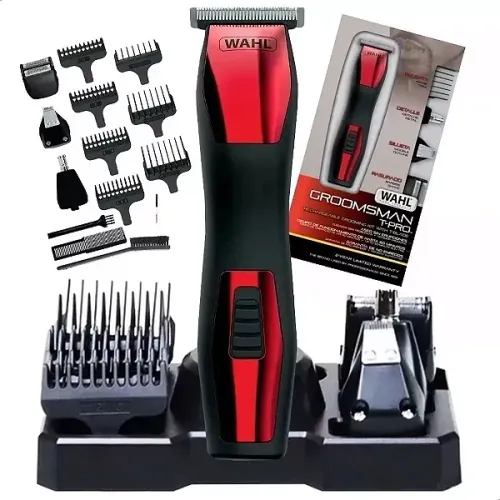 Aparador de Pelos Wahl Groomsman T-pro Completão Para Cabelo, Barba, Bigode e Corporal 