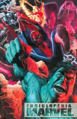 Enciclopédia Marvel No1 + Terra X Marvel Por Alex Ross (Usado)