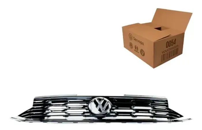 Grade Radiador Black Piano T-cross 2020 a 2022 Original Volkswagen - 2GP853651ABUS.