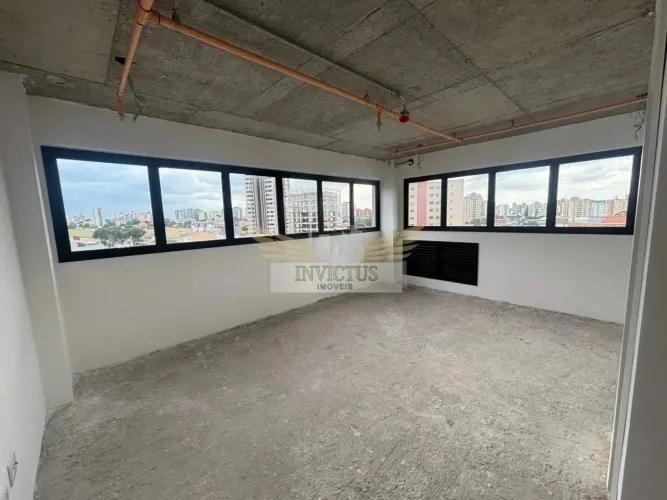 Sala Comercial no Edifício Ilidio Lico Tower para Comprar, 34m² - Vila Assunção, Santo And