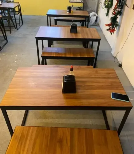 Fabricamos mesa industrial, móveis em mdf em geração e banqueta industrial