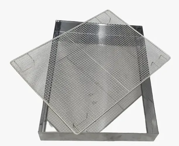 Escorredor Para frituras 60x40 Inox