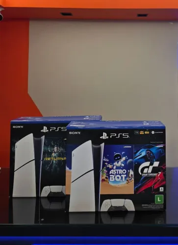 PS5 Slim Digital "NOVO" + GARANTIA. Temos LOJA FÍSICA. Diversão Garantida!