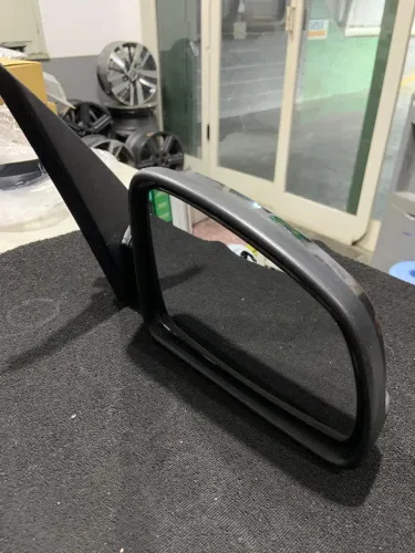RETROVISOR CHEVROLET MERIVA 2003/2012 5 PORTAS ELETRICA DIREITO BASE METAL LENTE CONVEXA