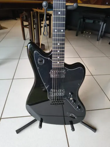 Guitarra Tagima Jazzmaster Strato DuoSmart Black novo Mixer Instrumentos Musicais