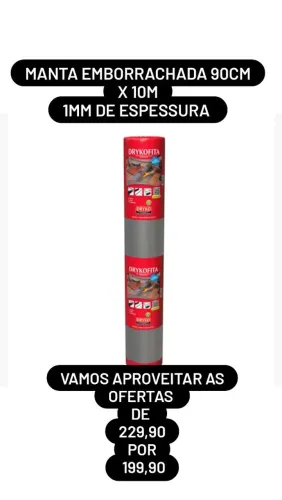 Fita multiuso emborrachada cinza