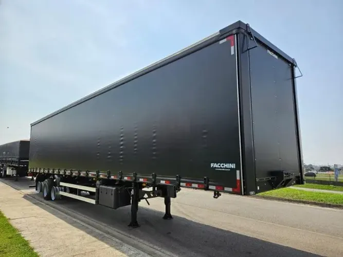 Carreta Sider Facchini ano 25 0km Pronta Entrega 30 plts 15.40 X 2.90  Pronta Entrega 