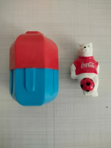 Boneco Urso Coca & Cola e Itens Colecionáveis #9
