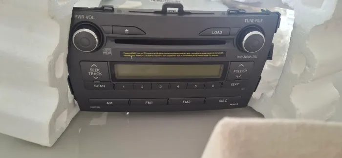 Som Corolla Rádio com toca discos