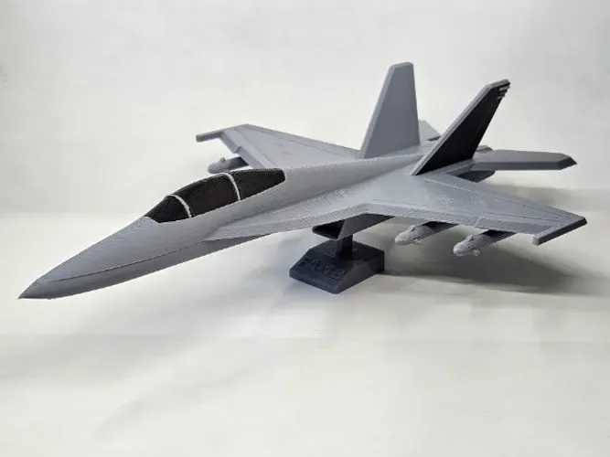Aeromodelo Kit cartão Avião FA18