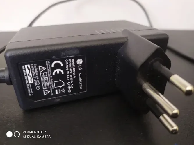 Fonte Bivolt Original P Monitor LG Lcap26 Lcap26-b 19v 1.3a