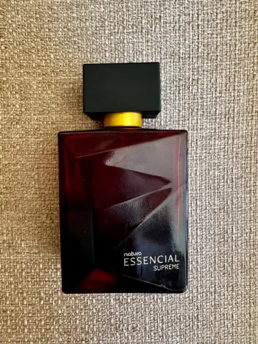 Frasco vazio Perfume Essencial Supreme Natura 100ml