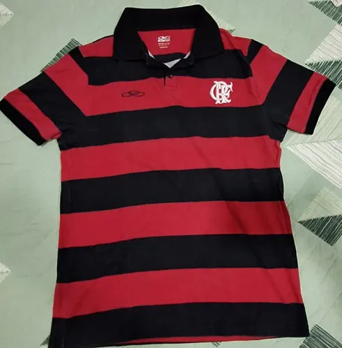 Camisa Polo Flamengo olimpikus - Tamanho M
