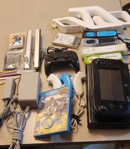 Wiiu desbloqueado com acessorios