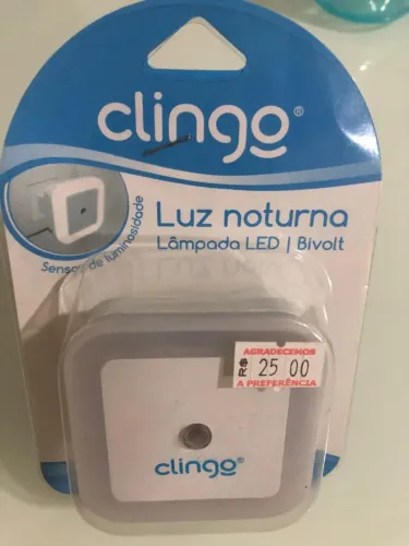 Luz noturna lâmpada led