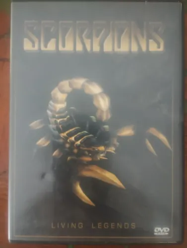 dvd scorpions , ótimo estado!!!