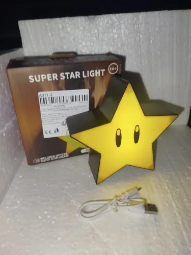 Luminária Super Star Light - Mario