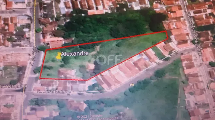 área - Jardim Rafael - Caçapava