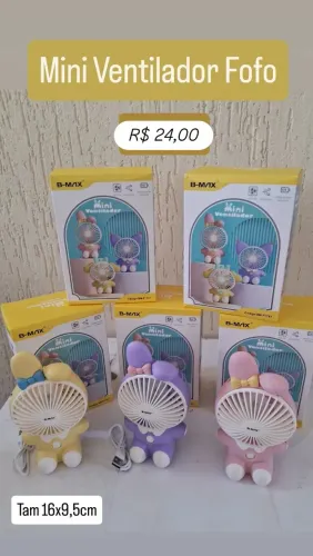 Ventilador coelhinho 