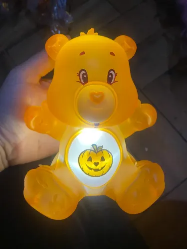 Ursinhos Carinhosos Luminária Giraffas - Laranja Abóbora Halloween